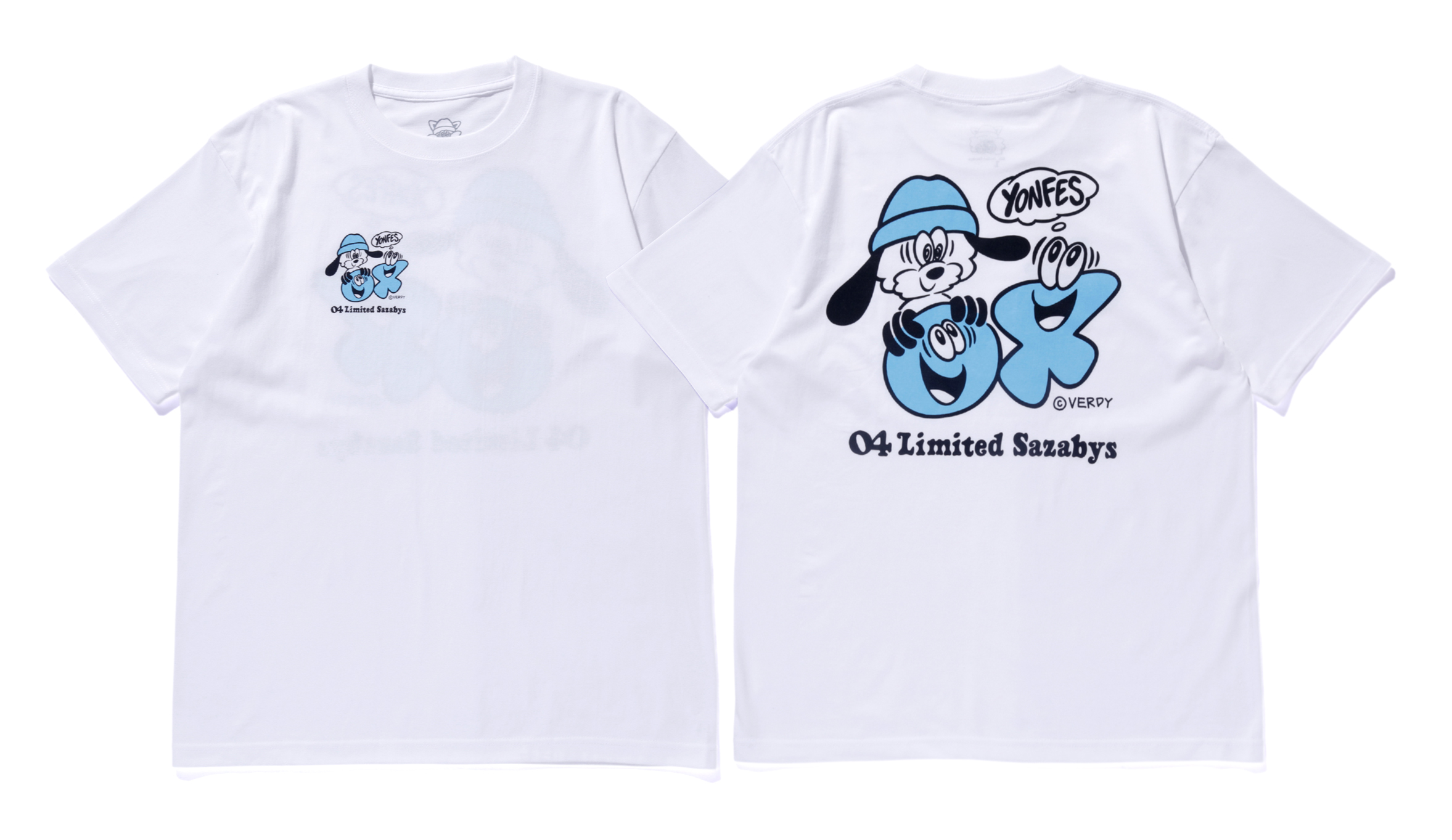 YON TOWN会員限定「VERDY Collaboration T-shirt」の抽選販売がスタート！｜ | 04 Limited Sazabysオフィシャルモバイルファンサイト「YON  TOWN」