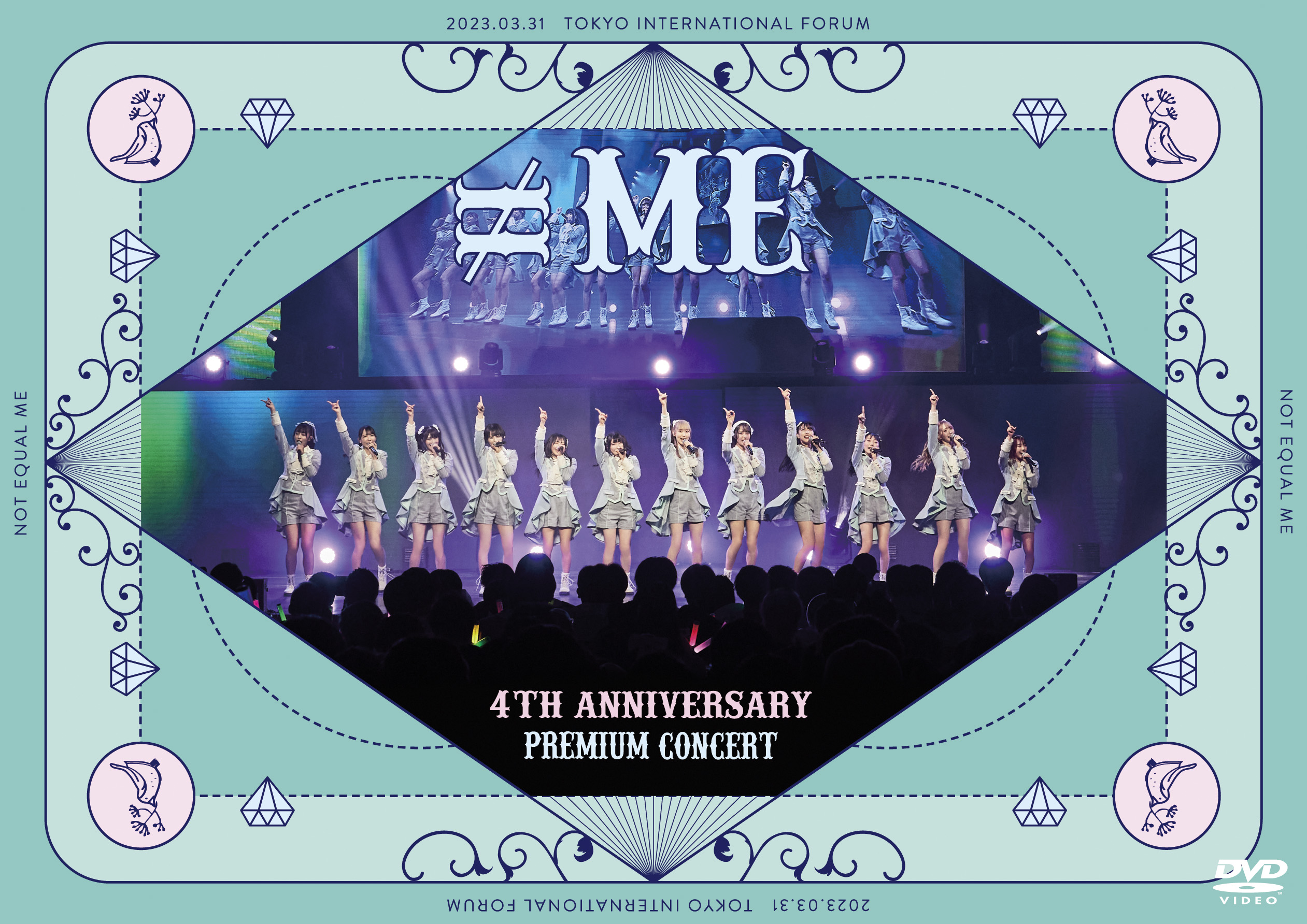 ≠ME 4th ANNIVERSARY PREMIUM CONCERT」アートワーク公開＆CDショップ 