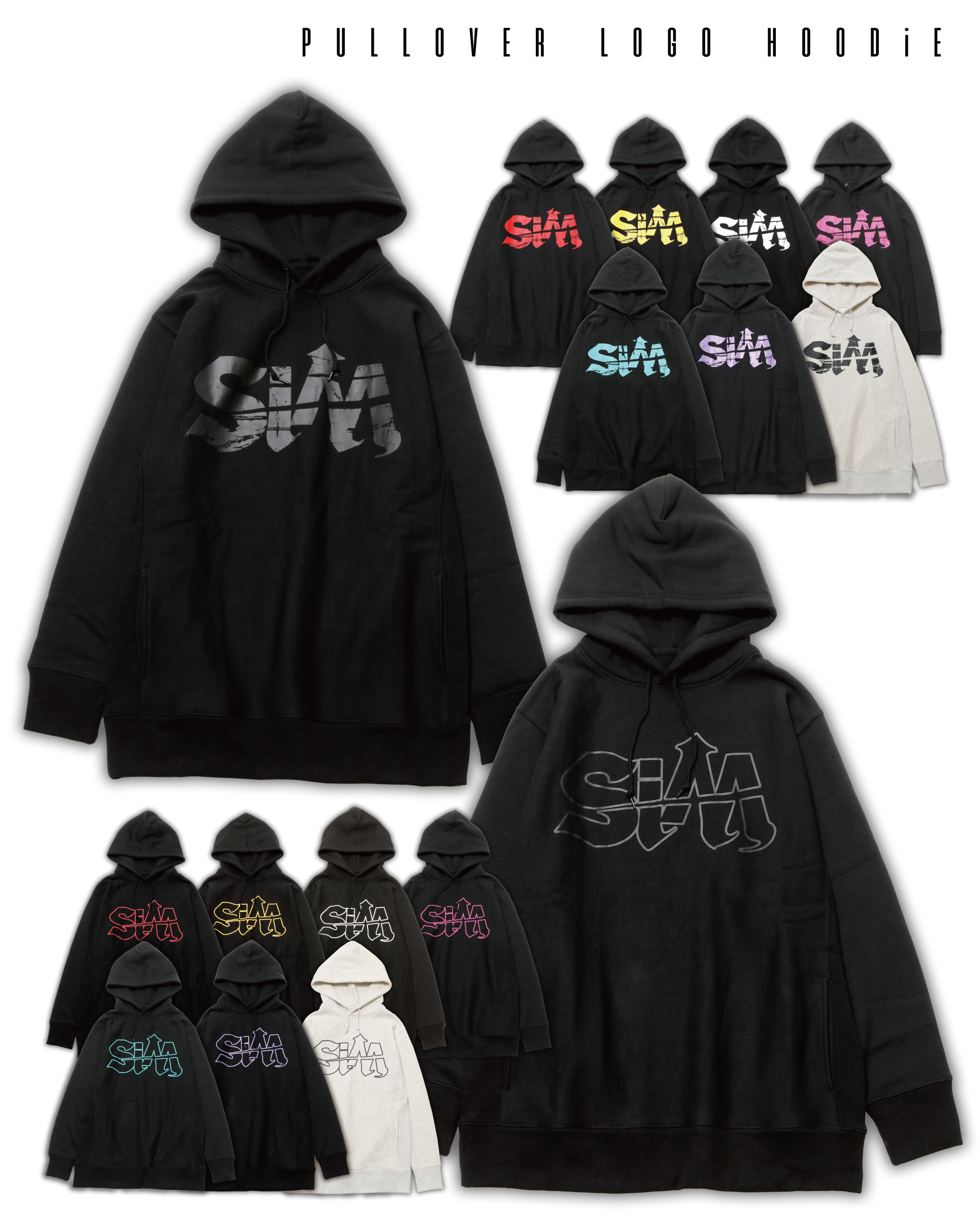 人気大得価】 SiM BAT WiNG MA-1 & PULLOVER LOGO HOODiE epTDZ