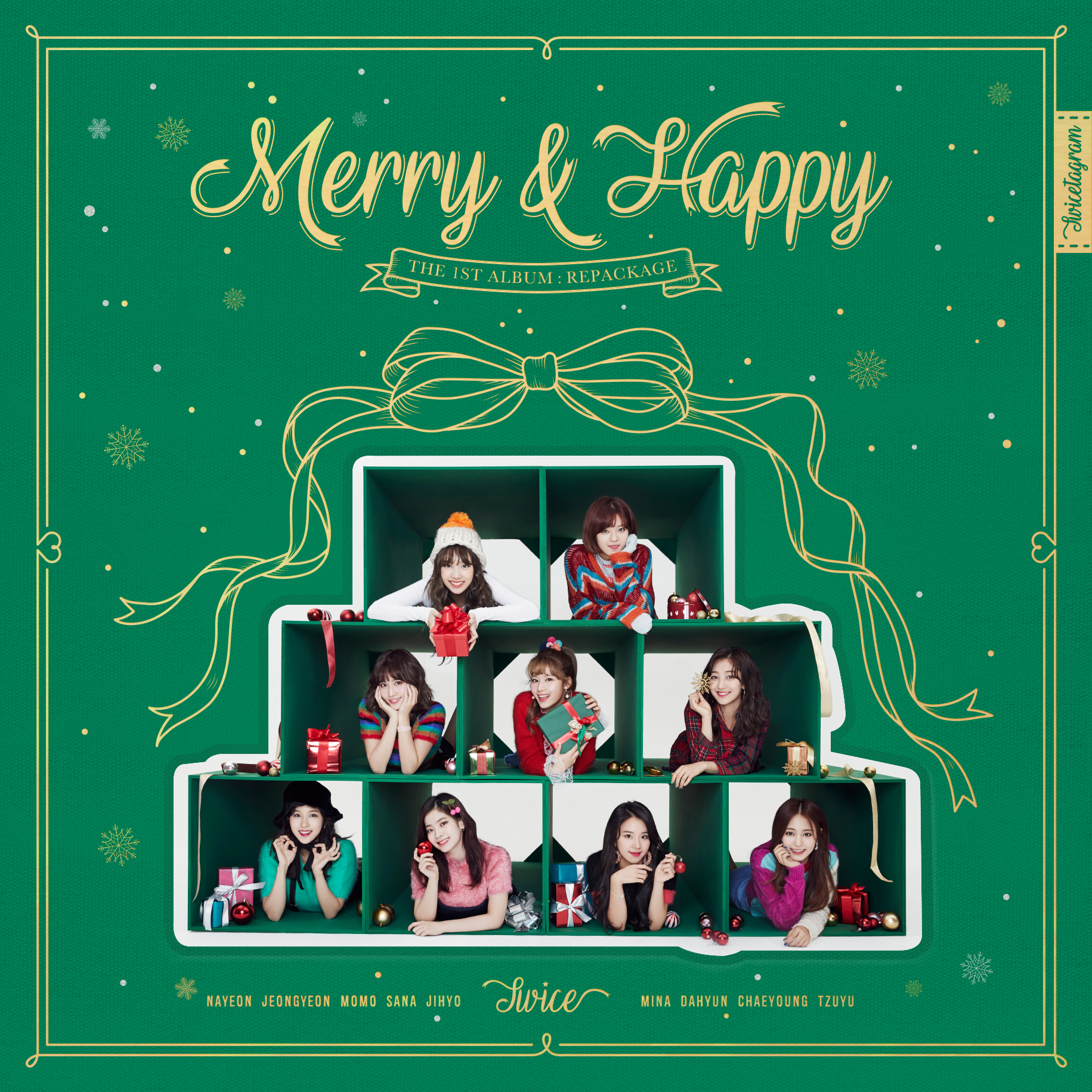 twice merry & happy チェヨン サノク トレカ+fauthmoveis.com.br