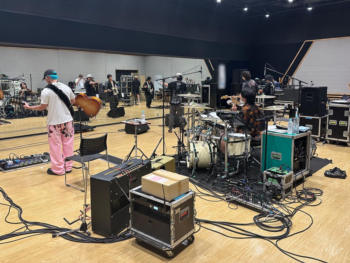 Lighter’s High リハーサル中！
