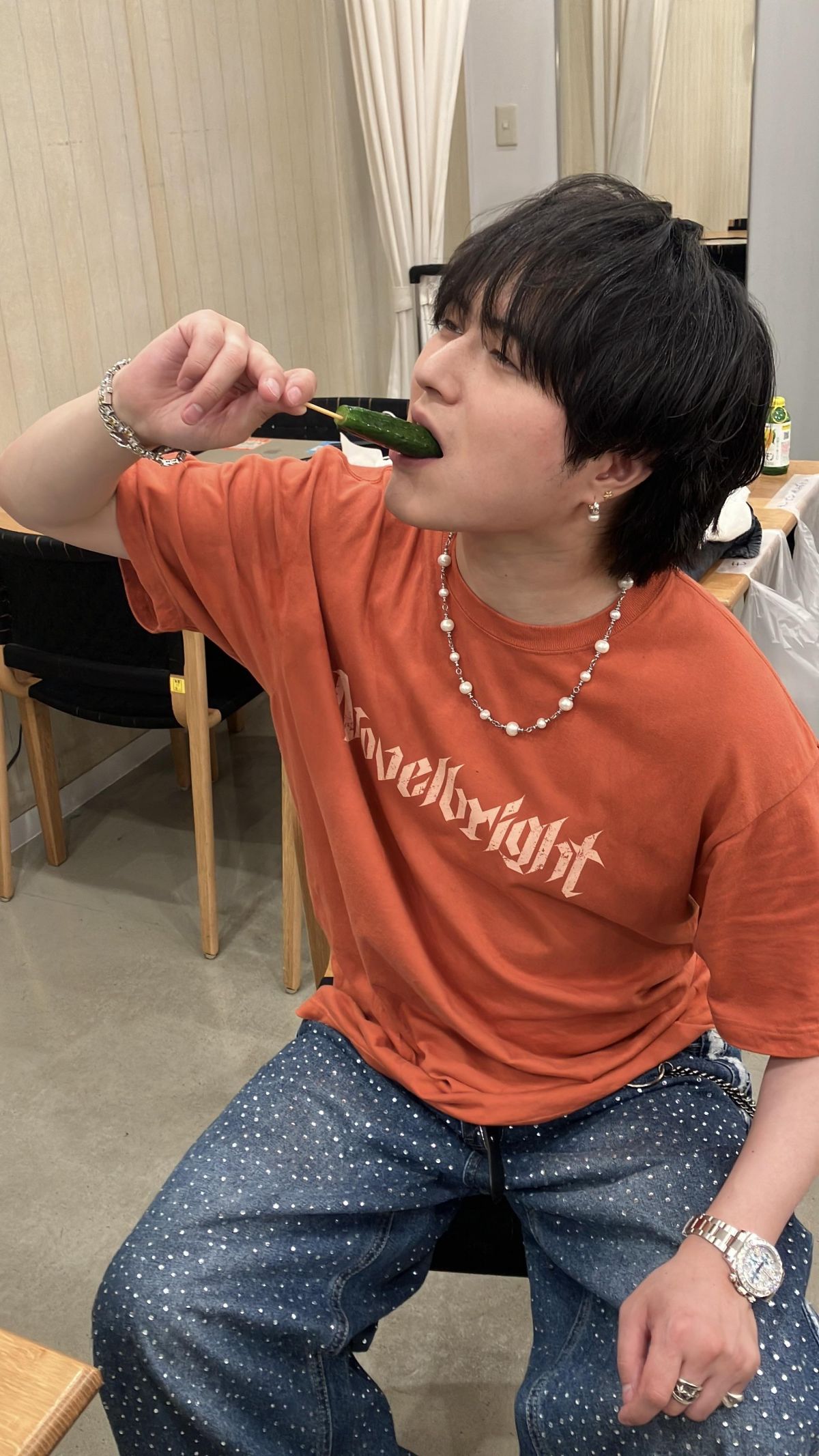 この方はまさか…🥒