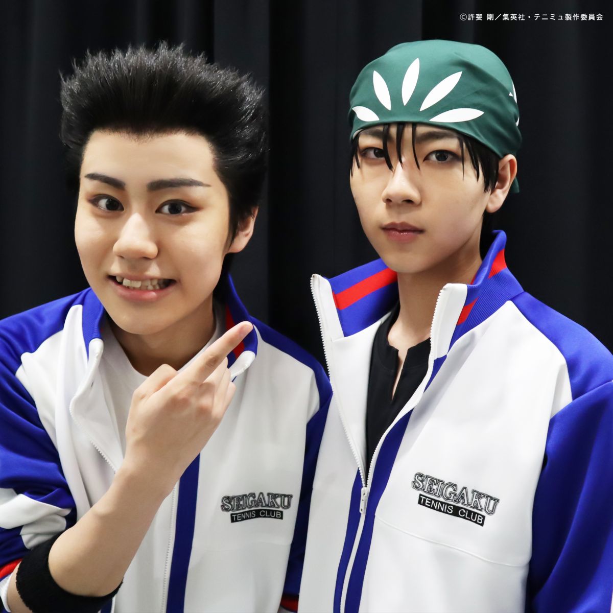 青学 桃城 武くん＆海堂 薫くん！