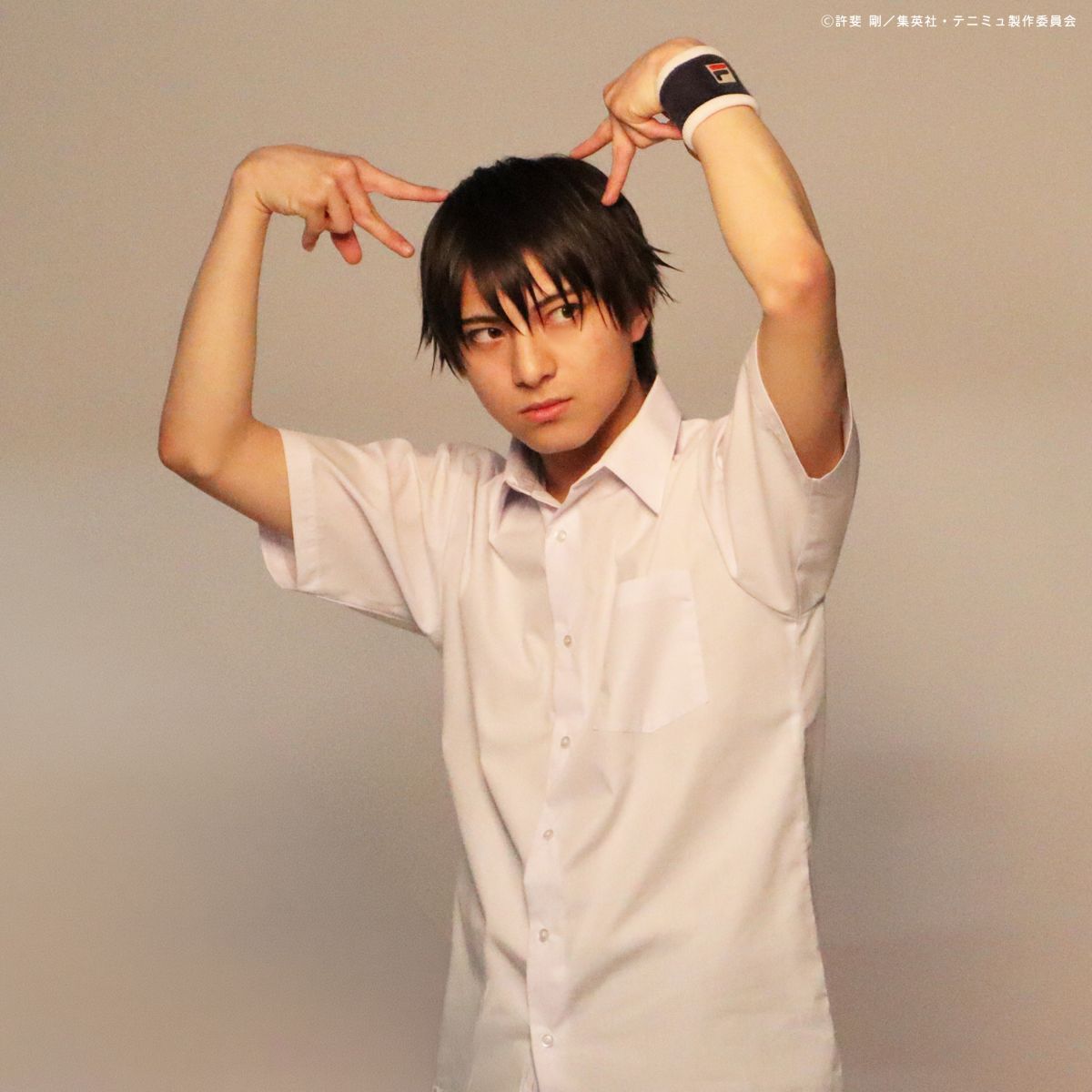 猫耳ポースな越前リョーマくん🐱