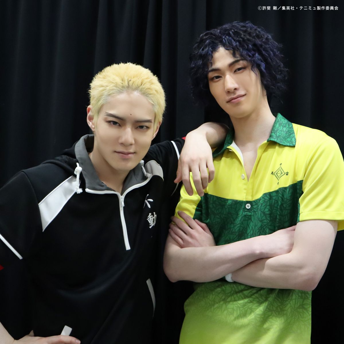 不動峰 橘 桔平くん＆四天宝寺 千歳千里くんのツーショット💥