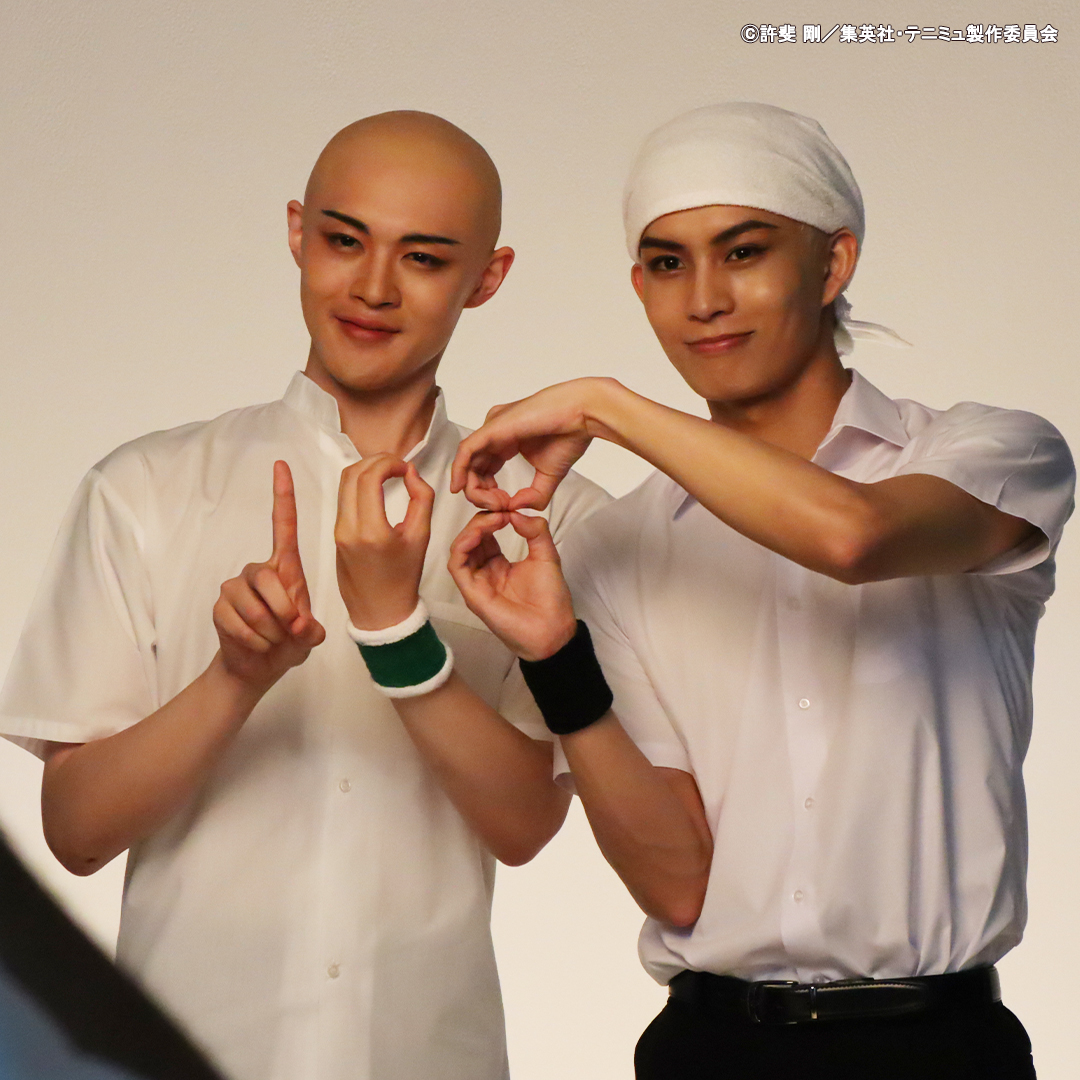 四天宝寺 石田 銀くん＆不動峰 石田 鉄くんの1shot🎶