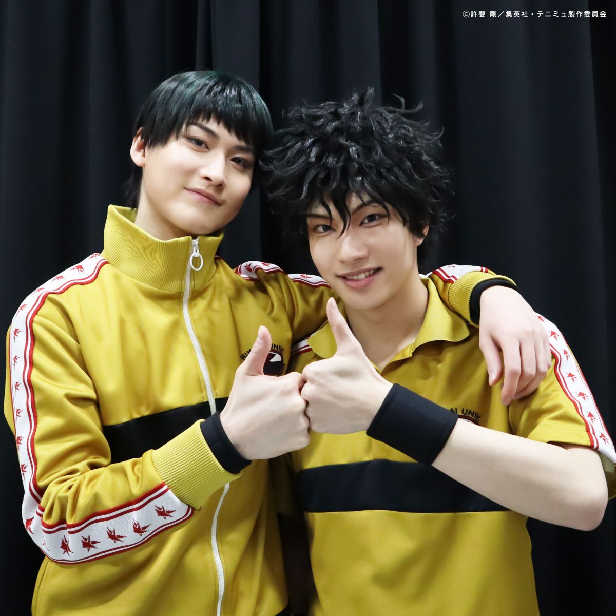 立海 柳 蓮二くん＆切原赤也くんのツーショット！