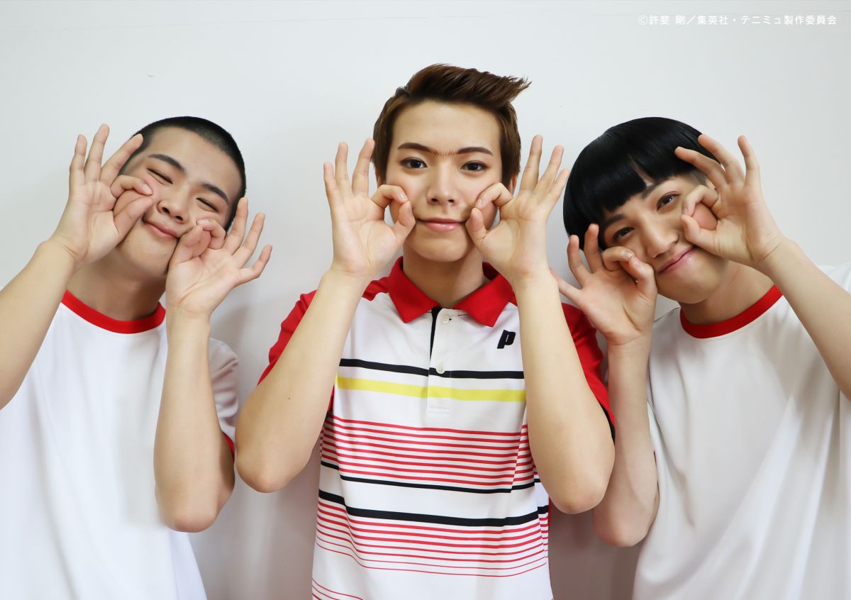 1年生トリオのたこ焼きポーズ◎