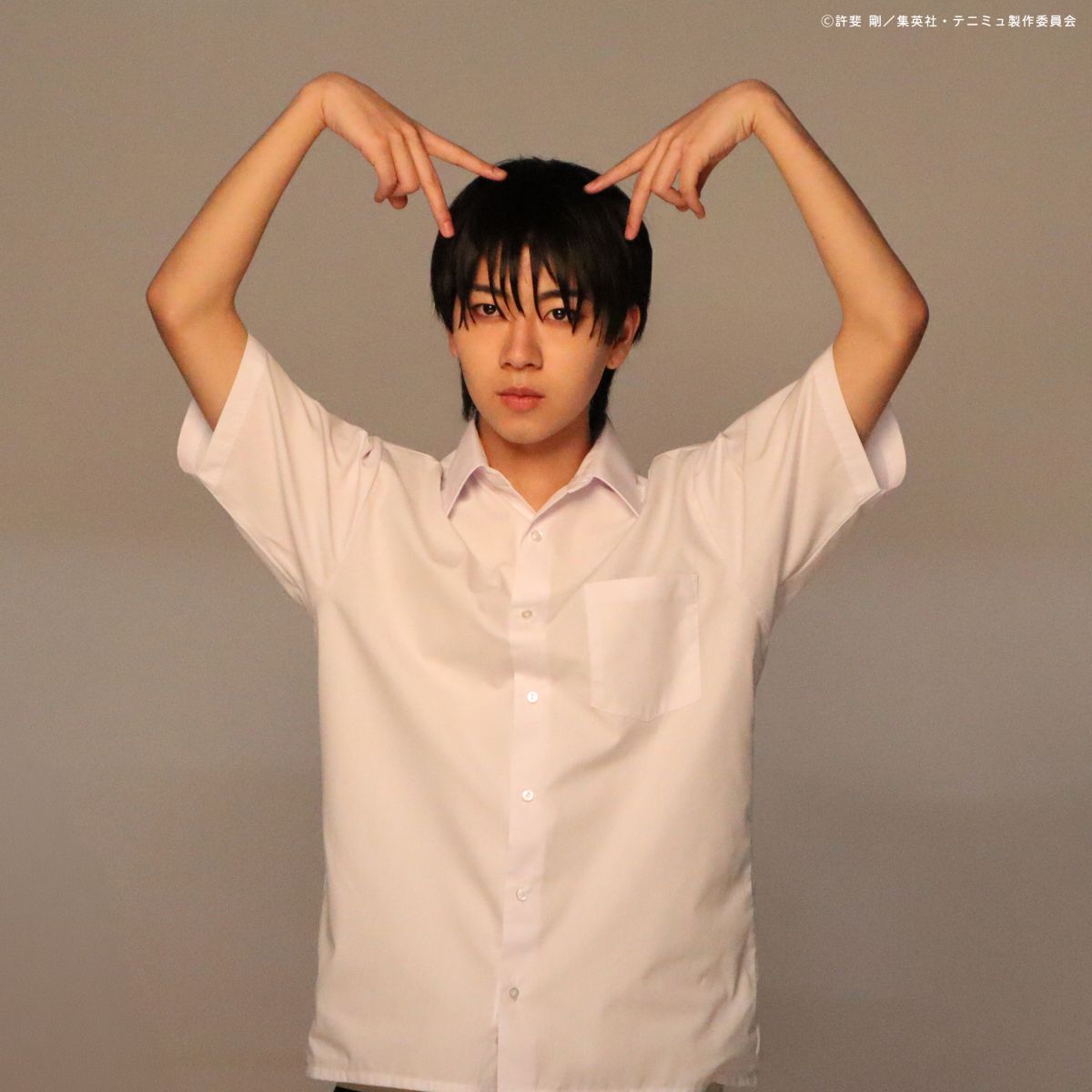 青学 海堂 薫くんの猫耳ポーズも🐱