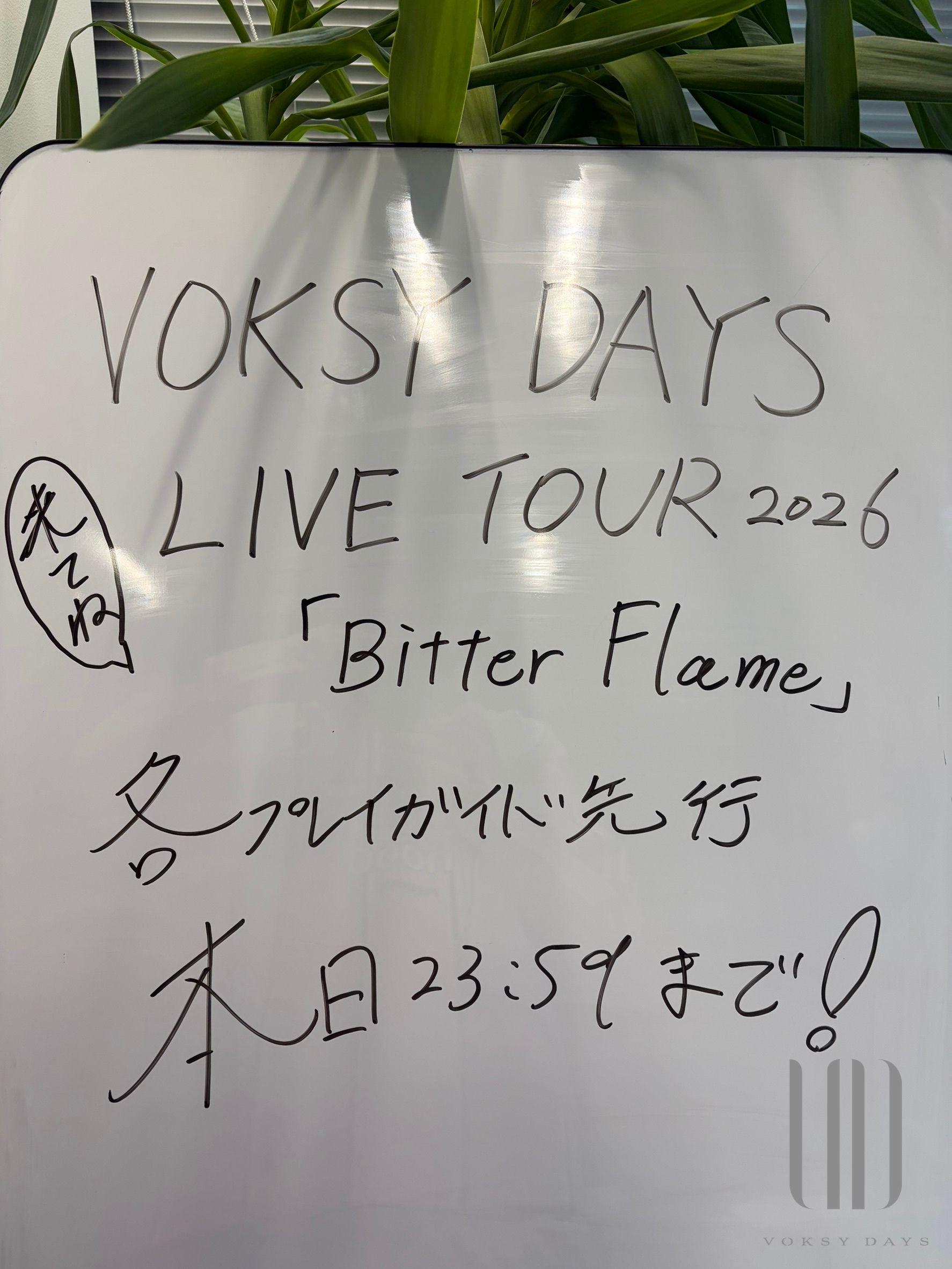 今日が最終日！？