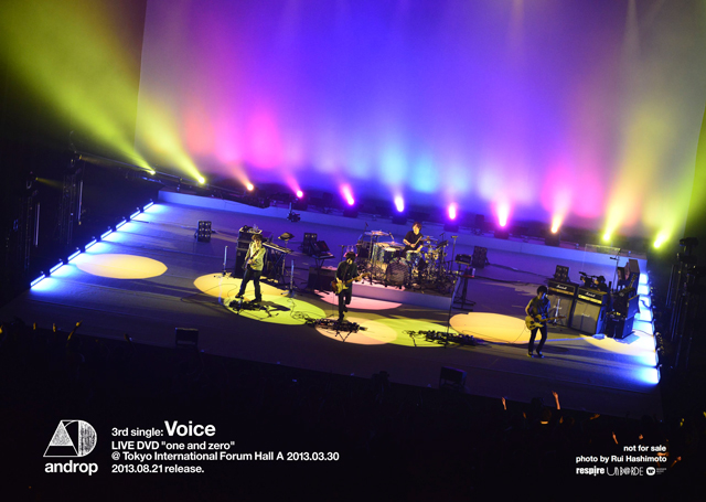 Sg Live Dvd 同時購入cdショップ特典 Andropライブフォトポスター 絵柄決定 13 07 28 Posted