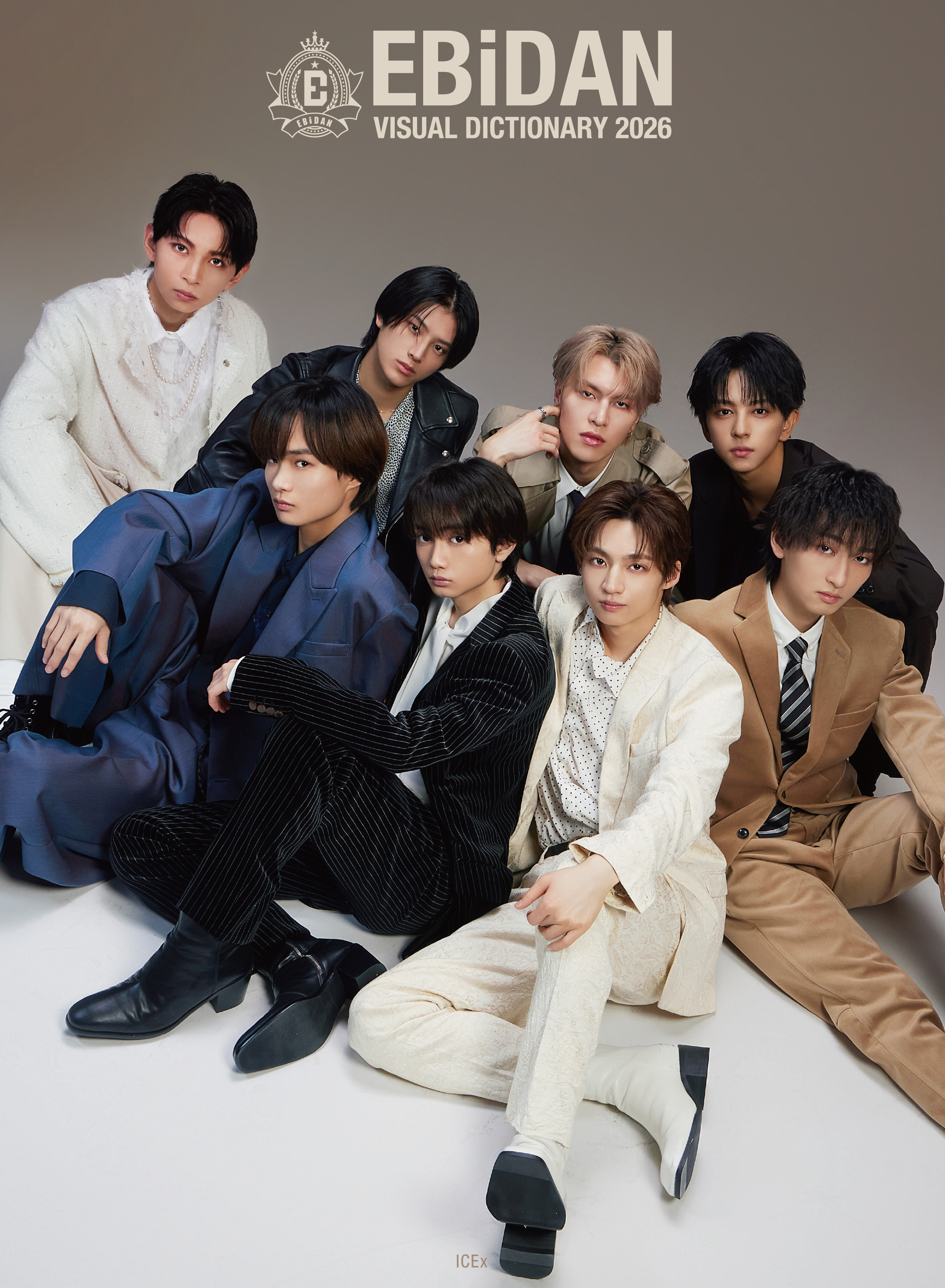 EBiDAN Visual Dictionary 2026』COVERを公開！Loppi・HMV限定選べる