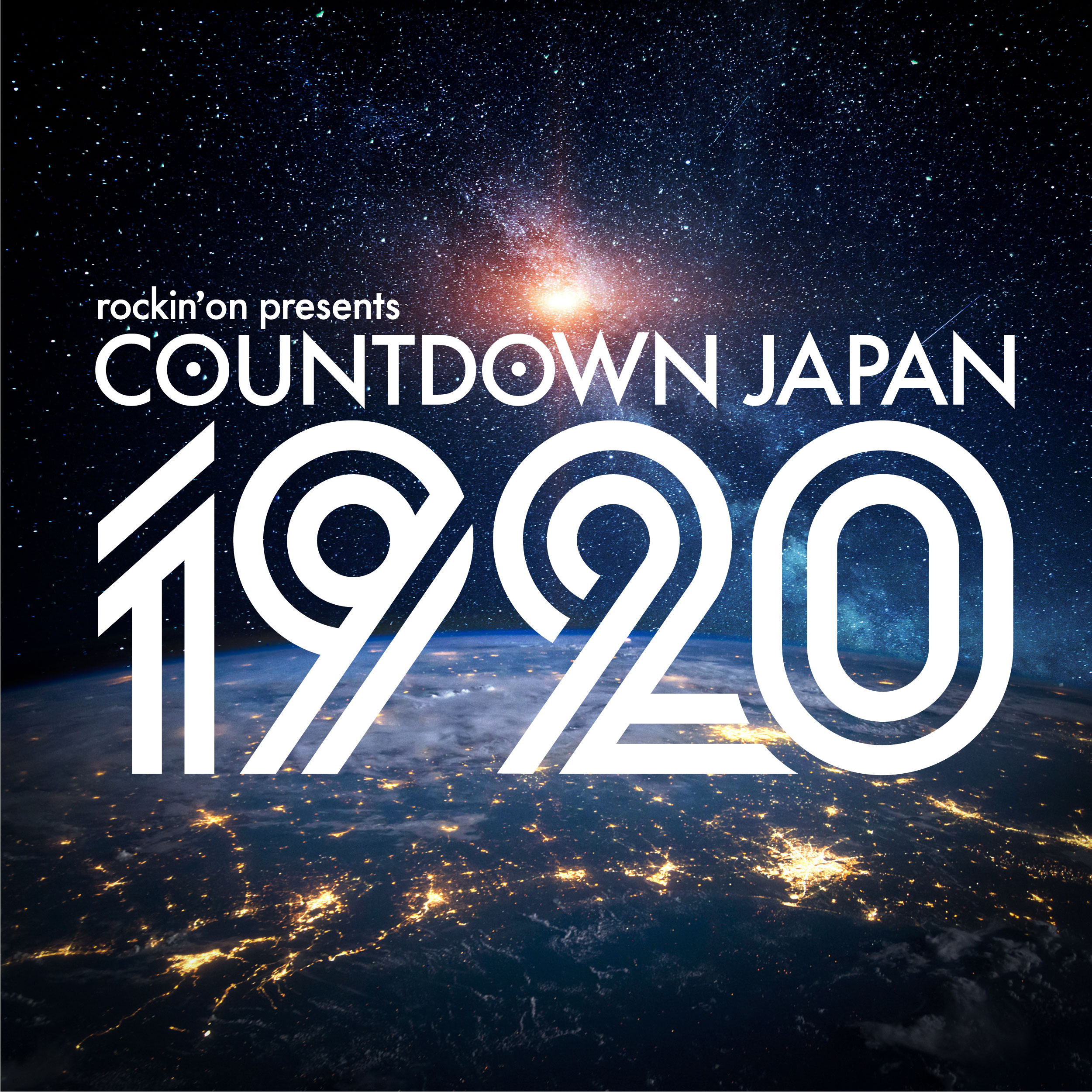 "COUNTDOWN JAPAN 19/20" 出演日決定!
