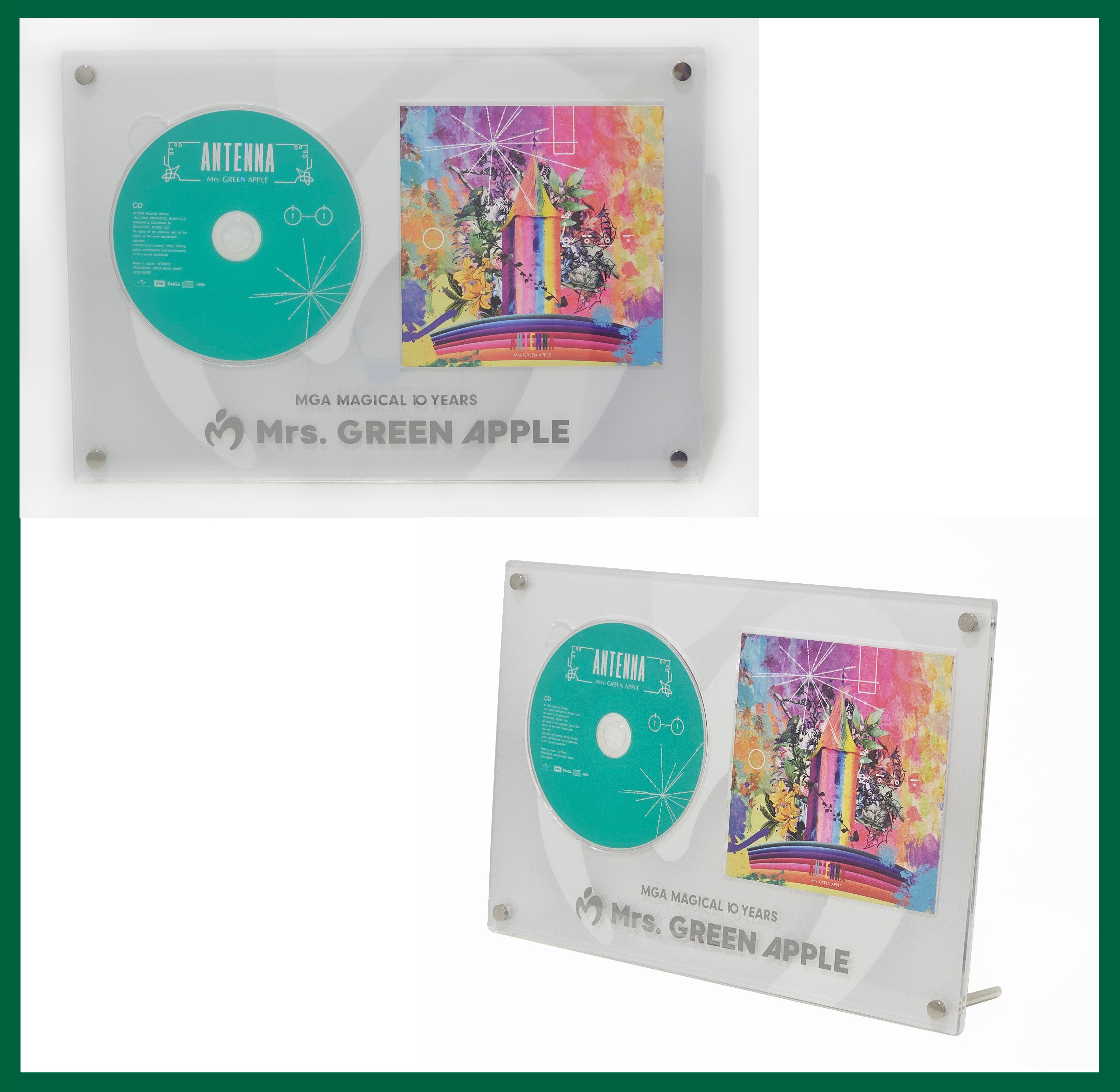 10 & “Harmony” COMPLETE BOX』 豪華グッズセット個別写真公開