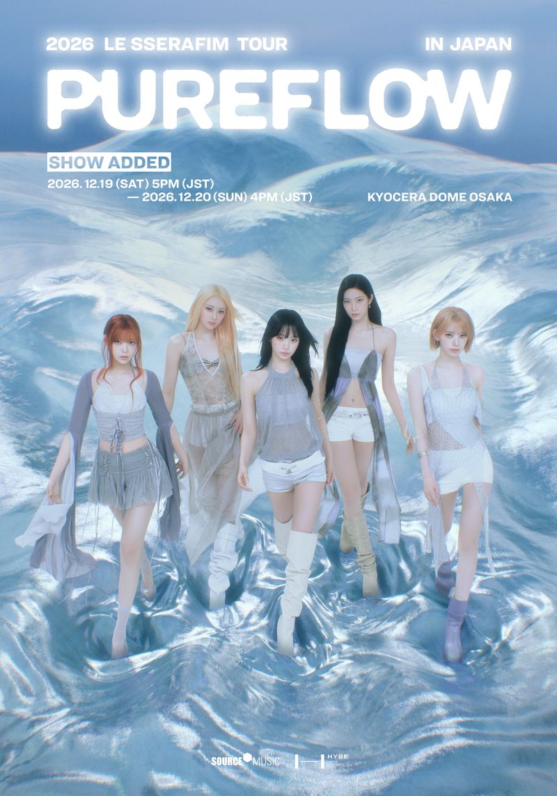 2026 LE SSERAFIM TOUR 'PUREFLOW' IN KYOCERA DOME OSAKA