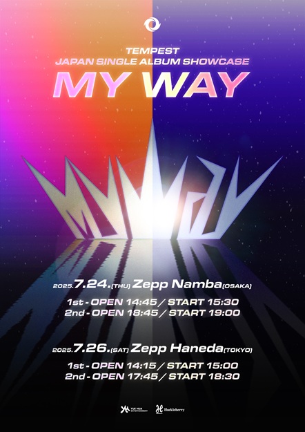 2025 TEMPEST JAPAN SINGLE ALBUM SHOWCASE "My Way”