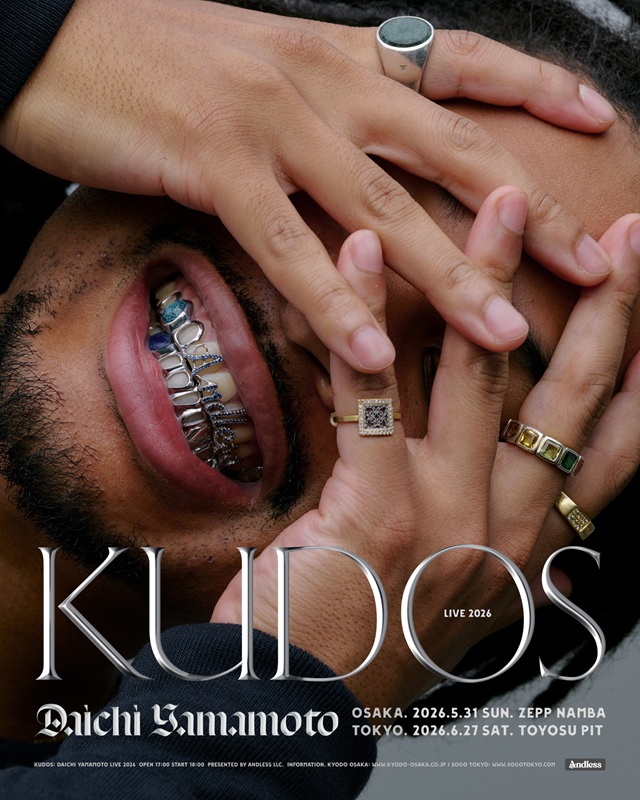 Kudos：Daichi Yamamoto Live 2026