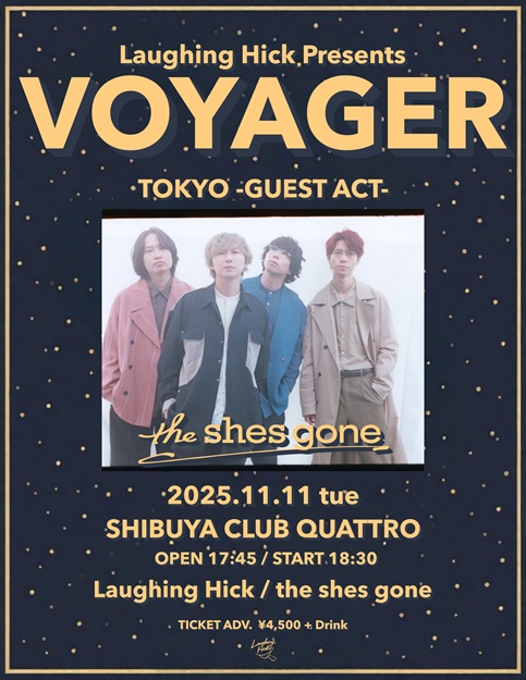 Laughing Hick Presents Voyager -TOKYO-