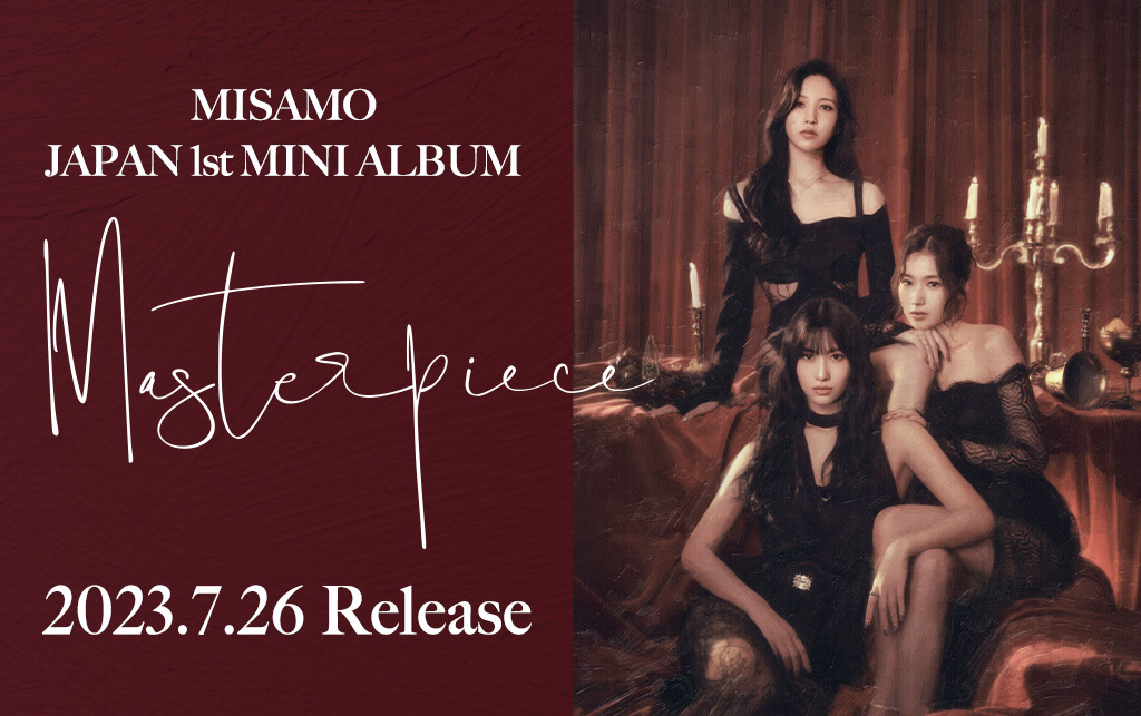 MISAMO JAPAN 1st MINI ALBUM『Masterpiece』