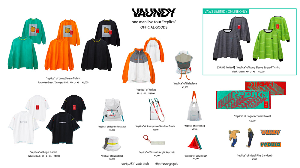 Vaundy Official Website