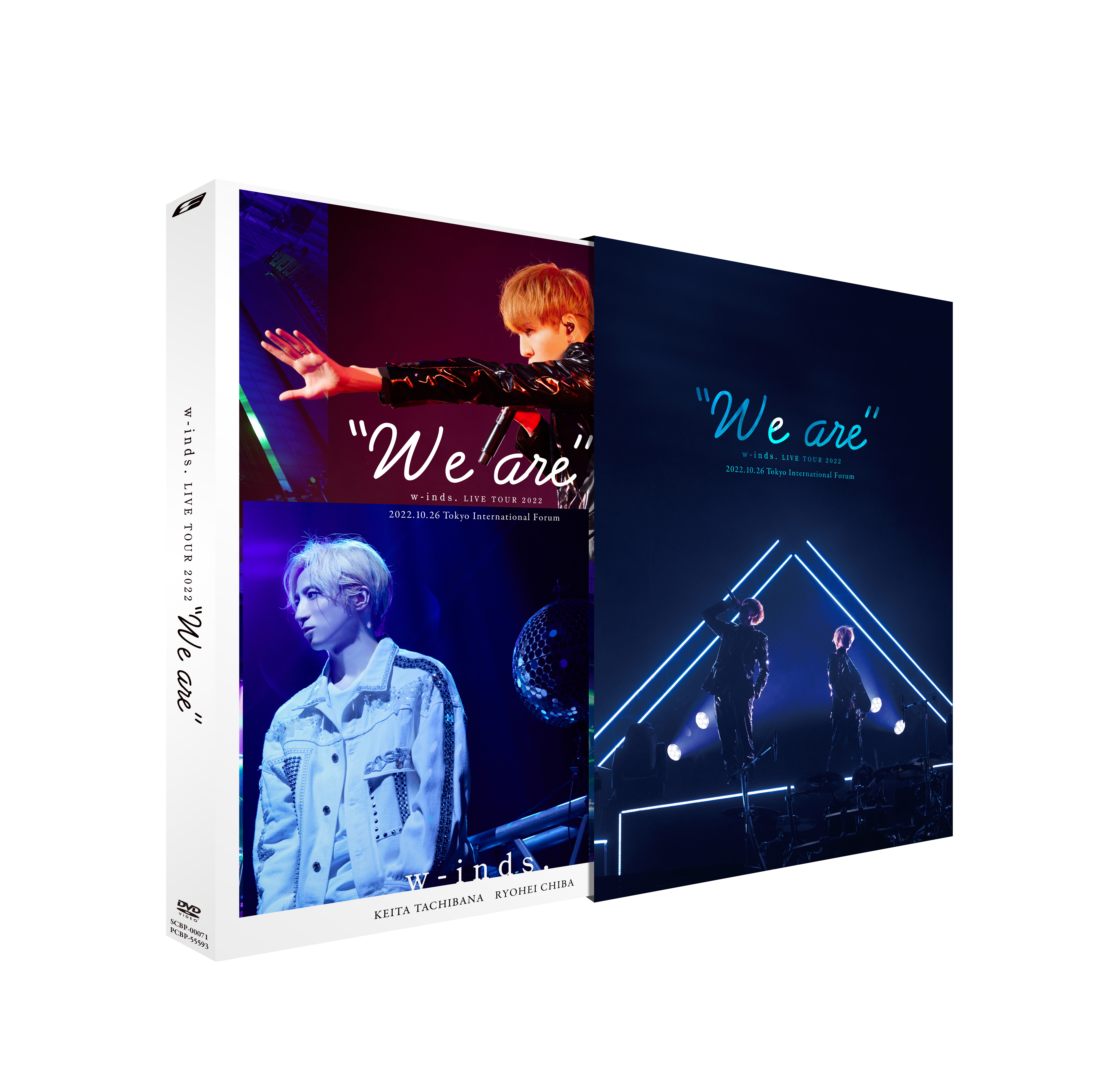 映像作品「w-inds. LIVE TOUR 2022 “We are”」3/1(水)発売！《特典絵柄 